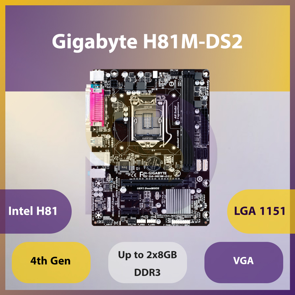 Gigabyte H81M-DS2 Gigabyte H81M-DS2