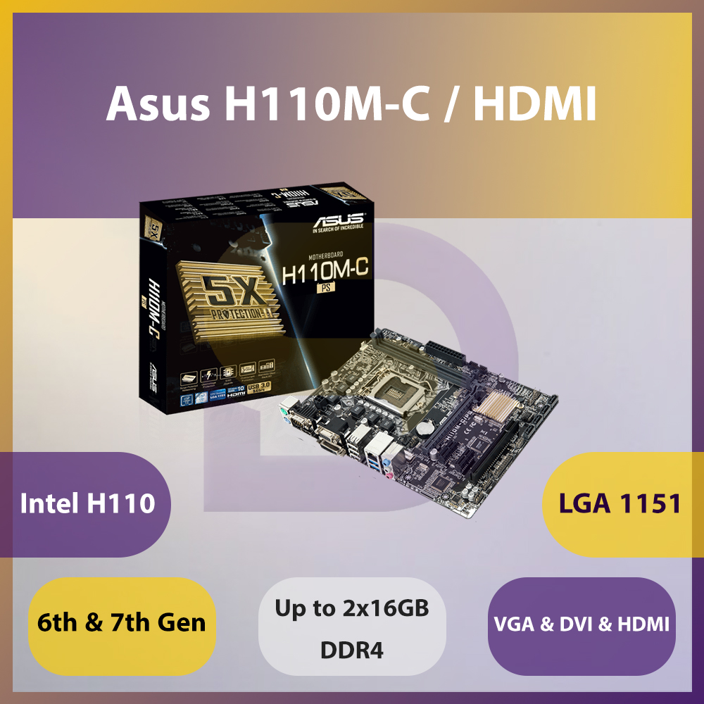 Asus H110M-C-HDMI Asus H110M-C-HDMI